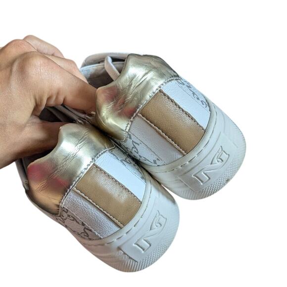 NeroGiardini Leather Logo Skater Womens White Sneakers Size US5.5-6 EU36 - Picture 3 of 15